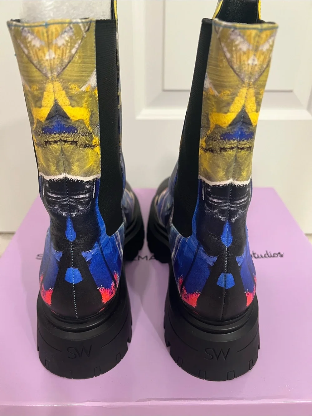 Stuart Weitzman x Kidsuper studios W US size 8